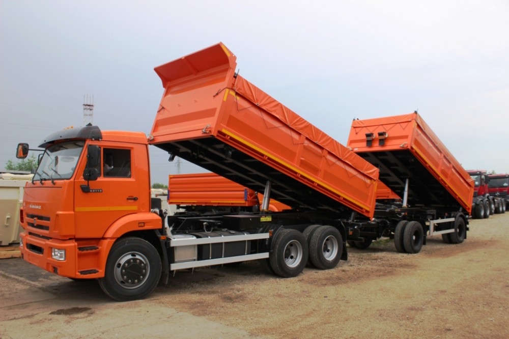 Самосвал для перевозки винограда КАМАЗ-65115