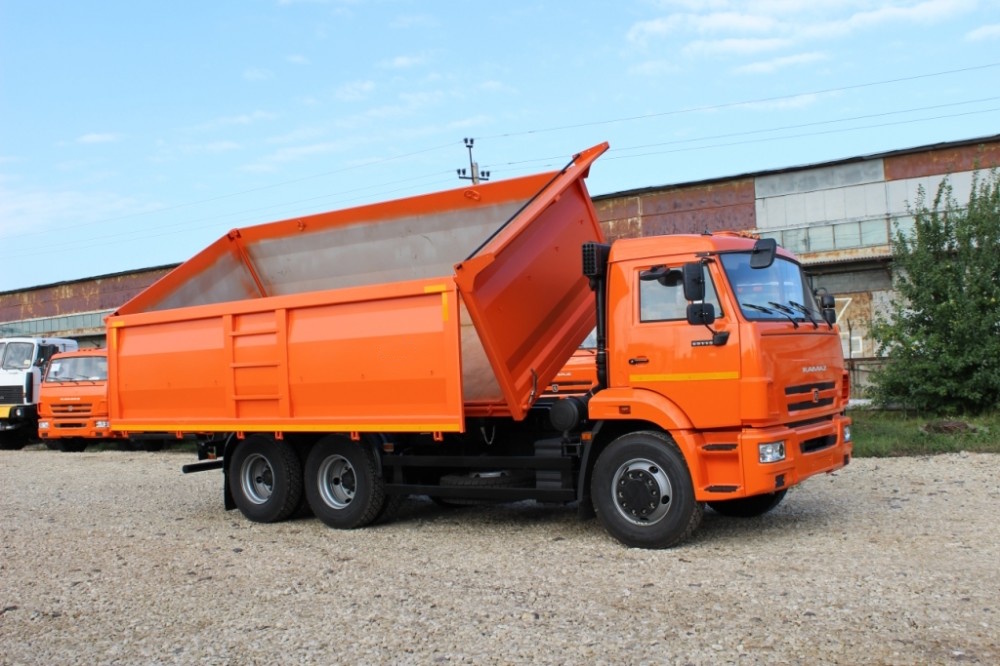 Самосвал-зерновоз КАМАЗ 65115