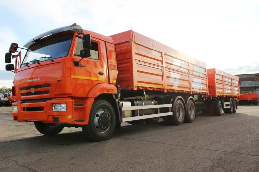 Самосвал-зерновоз КАМАЗ 65115-3094